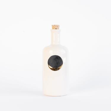 White Waxing Moon Bottle