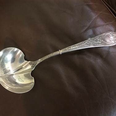 Amazing large sterling silver ladle by gorham pat’d 1874 