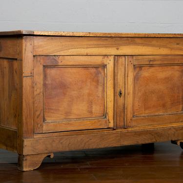 19th Century Country French Provincial Louis Philippe Walnut Cabinet. Storage Cabinet. Kitchen Cabinet. Kitchen Island. 