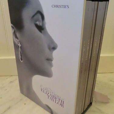 CHRISTIE'S - THE COLLECTION OF ELIZABETH TAYLOR SIX VOLUMES IN SLIPCASE catalog