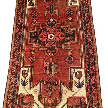 Vintage Persian Rug 3'4 x 6'5
