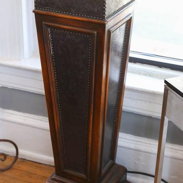 Antique Maitland Smith Pedestal.  Originally $1100, now $495 Well made and great for display. Excellent condition.