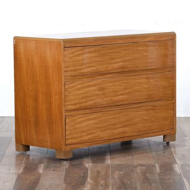 Mid Century Modern Solid Wood Chest Of Drawers