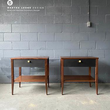 Walnut End Tables — READY TO SHIP 