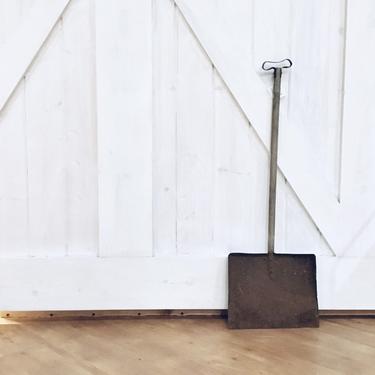 Primitive Vintage Shovel | Rustic Shovel | Handy Tool for Fireplace | Wood Stove | Vintage Gardening Tools | Distressed Metal Farm Tool 