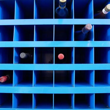 Industrial-style Wine Rack 