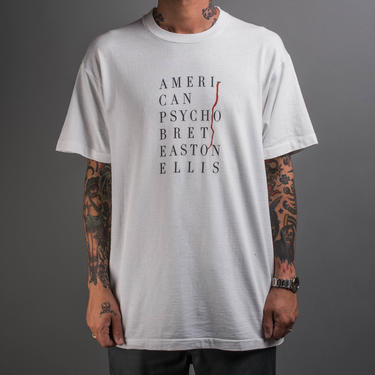 Vintage 90’s American Psycho Book Promo T-Shirt 