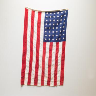 Early 20th c. American Flag with 48 Stars c. 1940