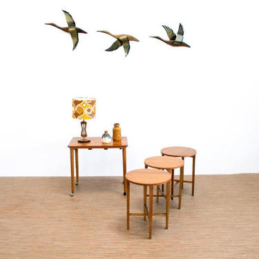 Mid Century Nesting Tables by Paul Hundevad... 