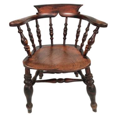 19th Century English Country Captain's Chair