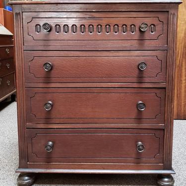 Item #MA107 English Oak Chest of Drawers c.1940s