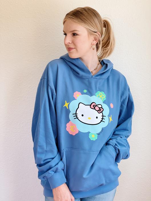 Mega Yacht Hello Kitty x CC Hoodie / Size Small, Madrone