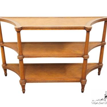 ETHAN ALLEN Legacy Collection Contemporary French 54" Tiered Accent Entryway Console Table 13-9126 