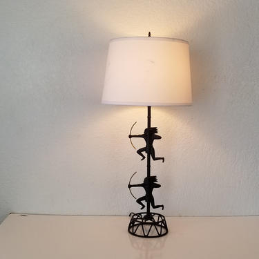 50s Frederick Weinberg Style Mid-Century Table Lamp 