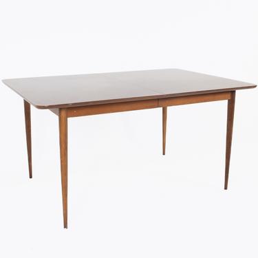 Broyhill Style Mid Century Laminate Top Dining Table - mcm 