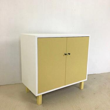 Mid Century Painted Cabinet 