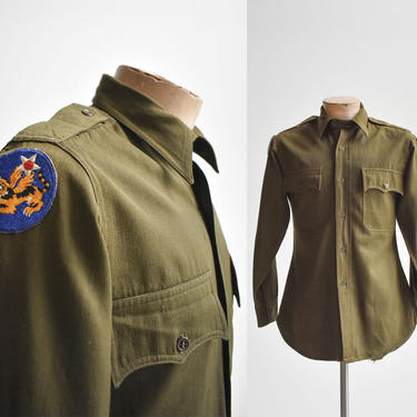 WWII US Air Force Officers Uniform Shirt 