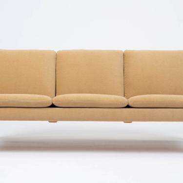 Hans Olsen Three Seat Mohair Sofa