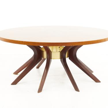 Broyhill Brasilia Mid Century Cathedral Cocktail Table - mcm 
