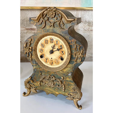 Antique New Haven Mantle Clock