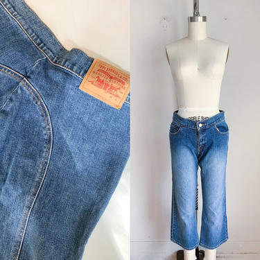Vintage Levis Capri Jeans / 29&quot; waist 