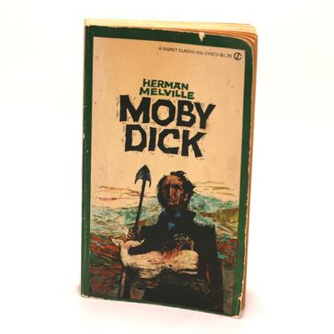 vintage Moby Dick paper back/A Signet Classic/1961 