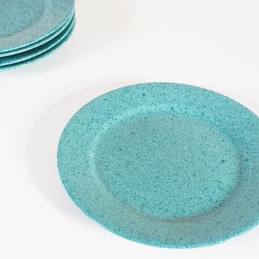 Blue Speckled Plates 