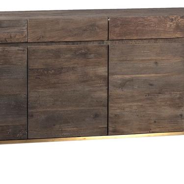 Reclaimed Elm Sideboard 4 Door 4 Drawer Cabinet Buffet from Terra Nova Designs Los Angeles 