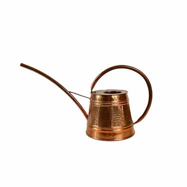 Vintage Large Copper Watering Can 