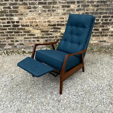 Vintage Reclining Lounge Chair by Milo Baughman for Thayer Coggin