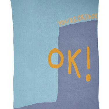 You're OK I'm OK Knit Blanket