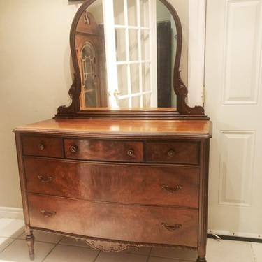 NEW INVENTORY - To be updated Antique Mirrored Dresser 