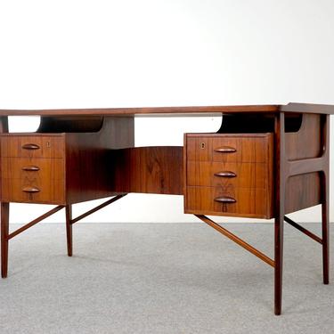 Danish Rosewood Writing Desk By Svend A. Madsen - (319-199) 