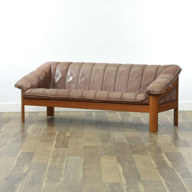 Hjellegjerde Danish Modern Leather, Leather Couches San Diego