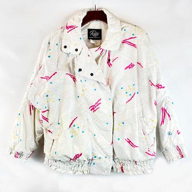 90's Print Insulated Jacket