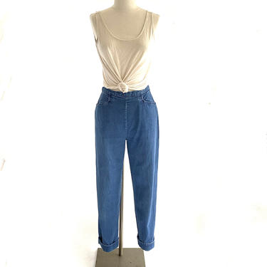 90s high waisted cotton pants 