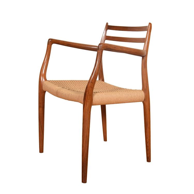 Niels Mller Set of 10 Danish Rosewood Dining Chairs