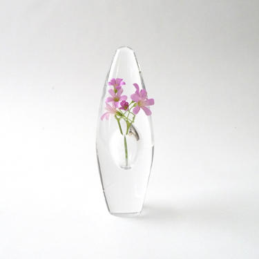 Modernist Timo Sarpaneva Orchid Vase Iittala Finland  Orkidea 5 inch 