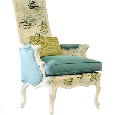 Upholstered Wing Back Avalon Chair 