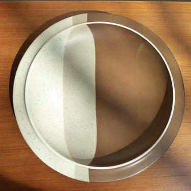 Vintage Fabrik Agate Pass | Chop Plate Platter | Jim McBride | Seattle Pottery 