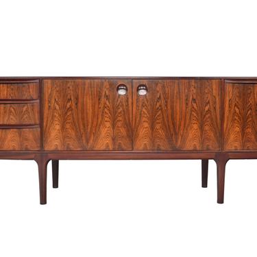 Mid Century Modern A.H. McIntosh Rosewood Dunottoer Credenza 