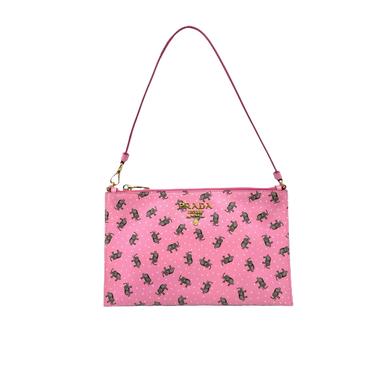 Prada Pink Elephant Mini Shoulder Bag