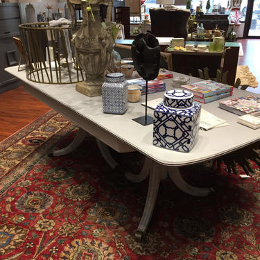 Double Pedestal Dining Table #204 