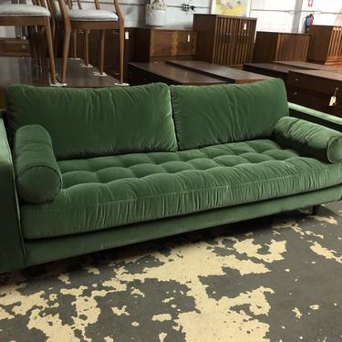 Vintage and contemporary sofas