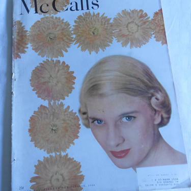 McCall's Ladies Magazine Octorber 1948 - Sorry No Coupons Additional Discounts or Offers 