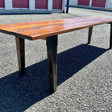 Custom Reclaimed Silo Wood Tables\/Desks