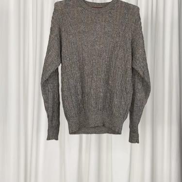 Vintage Grey Alpaca Sweater
