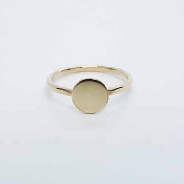 14K GOLD-FILLED DISCO PINKY RING