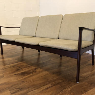 Vintage Mid Century Modern Sofa by Ole Wanscher for Poul Jeppesen 
