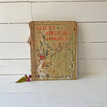 Vintage Alice In Wonderland Book // Vintage Disney Alice In Wonderland Book // Disney Collector, Lover // Christmas Gift 
